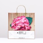Пакет "Цветок", мягкий пластик, 30 х 30 см, 120 мкм - Фото 2