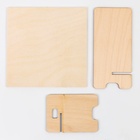 Выжигание, подставка для телефона «Модница Йорка» - Фото 3