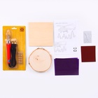 Выжигание по дереву на спилах «Вертолёт», набор для творчества - Фото 3