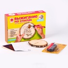 Выжигание по дереву на спилах «Дорога в облака», набор для творчества - Фото 2