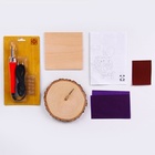 Выжигание по дереву на спилах «Дорога в облака», набор для творчества - Фото 3