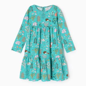 Платье для девочки, цвет бирюзовый, рост 116 см