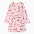 Платье для девочки, цвет розовый, рост 98 см - Фото 6