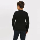 Водолазка детская «Граффити», цвет чёрный, рост 128 см - фото 23383146