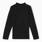 Водолазка детская «Граффити», цвет чёрный, рост 128 см - фото 23485581