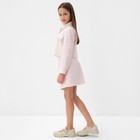 Комплект для девочки (жакет и юбка) MINAKU: PartyDress, цвет розовый, рост 140 см - Фото 3