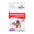 Мормышка вольфрам Marlin's Мураш №2, 3.5 мм, 0.65 г, цвет золото, черный, 10 шт 9937883 - фото 2529258