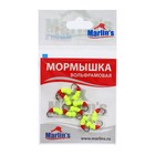 Мормышка вольфрам Marlin s Мураш №3, 4 мм, 1 г, цвет лимон, 10 шт. (комплект 10 шт) - фото 23402882