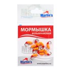 Мормышка вольфрам Marlin s Мураш №3, 4 мм, 1 г, цвет оранжевый, 10 шт. (комплект 10 шт) - фото 23402888