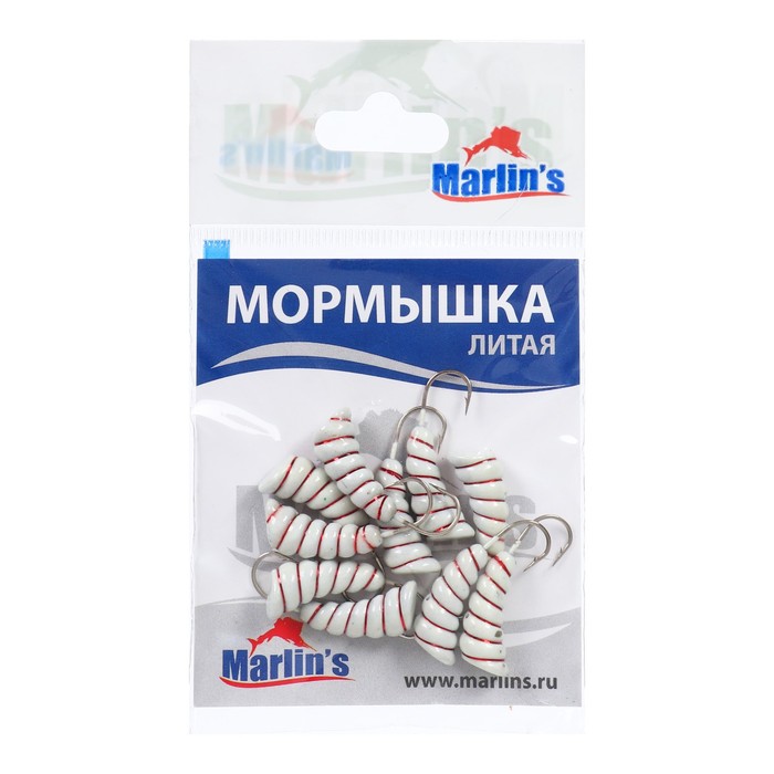 Мормышка литая Marlin's ОСА №4, 3.10 г, 10 шт