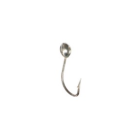 Мормышка паяная Marlin's глазок, 4 мм, S-гальваника, крючок Crown №10, 24 шт.