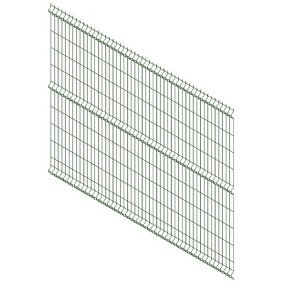 Панельное ограждение, 2.53 × 1.53 м, ячейка 55 × 200 мм, d - 3,8 мм, «ПРЕГРАДА»