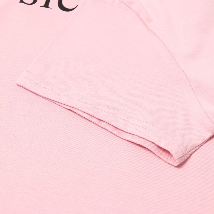 Комплект женский домашний (футболка/шорты), цвет пудра, размер 42 - фото 1909429078