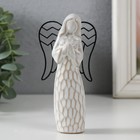 Сувенир керамика, металл "Ангел. Молитва" беж 7,5х3,8х12,8 см - фото 11769055