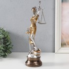 Сувенир полистоун "Богиня Фемида с весами правосудия" 8х8х27,7 см - Фото 4