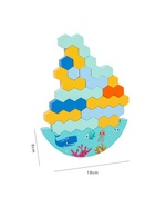 Деревянная игрушка балансир «Водный мир», 15.5×22×4 см - Фото 4