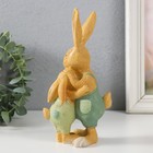 Фигурка полистоун «Папа Заяц с зайчонком», 9.5×7×18 см - Фото 3