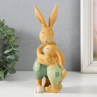 Фигурка полистоун «Папа Заяц с зайчонком», 9.5×7×18 см - Фото 4