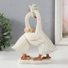Фигурка полистоун «Гусь с гусыней: объятия», 14.5×8×18.5 см - Фото 3
