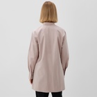 Рубашка женская удлиненная MINAKU: Casual Collection цвет серо-розовый, р-р 44 10120964 - фото 11962833