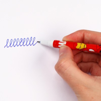 Ручка пиши стирай, 2 штуки, «Мстители»