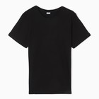 Футболка женская, цвет черный, размер 48 - фото 23383742