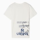 Футболка женская, цвет молочный, размер 48 - фото 23559725