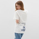 Футболка женская, цвет молочный, размер 48 - фото 24354507