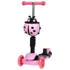 Самокат 5 в 1 GRAFFITI, колёса световые PU 120/80 мм, уценка - Фото 4