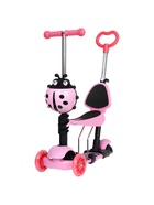 Самокат 5 в 1 GRAFFITI, колёса световые PU 120/80 мм, уценка - Фото 7