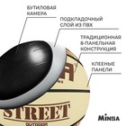 Мяч баскетбольный MINSA Street, ПВХ, клееный, 8 панелей, р. 5 - Фото 3