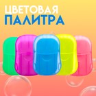 Листовое дорожное мыло, синий, 20 шт. - Фото 3