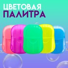 Листовое дорожное мыло, зеленый, 20 шт. - Фото 3