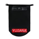 Гермомешок YUGANA, ПВХ, водонепроницаемый 15 литров, один ремень, черный - Фото 10