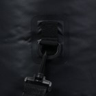 Гермомешок YUGANA, ПВХ, водонепроницаемый 40 литров, один ремень, черный - фото 8627737