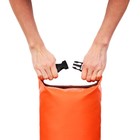 Гермомешок YUGANA, ПВХ, водонепроницаемый 30 литров, два ремня, оранжевый - Фото 13