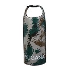 Гермомешок YUGANA, ПВХ, водонепроницаемый 15 литров, один ремень, камуфляж - Фото 5