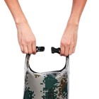 Гермомешок YUGANA, ПВХ, водонепроницаемый 15 литров, один ремень, камуфляж - Фото 12
