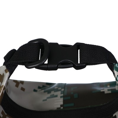 Гермомешок YUGANA, ПВХ, водонепроницаемый 30 л, один ремень, камуфляж