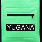 Герморюкзак YUGANA, ПВХ, водонепроницаемый 15 литров, зеленый - Фото 6