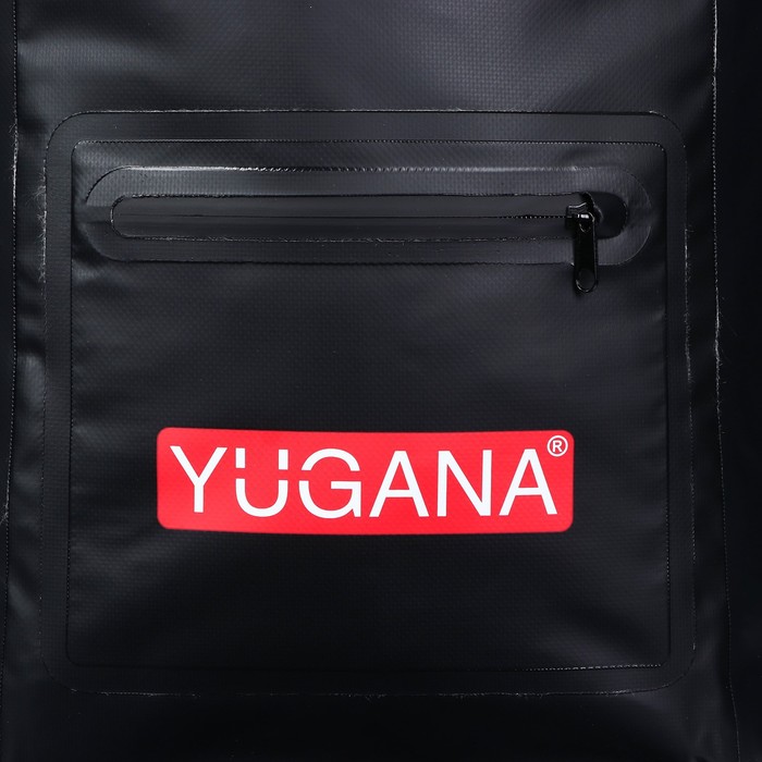 Герморюкзак YUGANA, водонепроницаемый 25 литров, черный