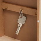 Ключница дерево 6 крючков "Нежные листочки в рамке" 26,5х20,8х6,3 см 9930285 - фото 14267919