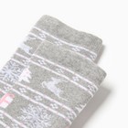 Носки женские, цвет серый меланж, размер 23-25 - Фото 2