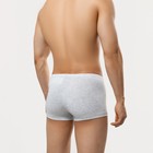 Трусы мужские боксеры, цвет серый меланж, размер 48 (M) - фото 23384006