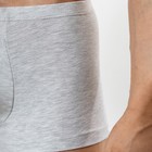 Трусы мужские боксеры, цвет серый меланж, размер 48 (M) - фото 23384007