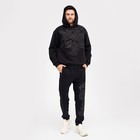 Толстовка мужская НАЧЁС, цвет чёрный, размер 52 (XL) - фото 23384149