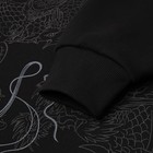 Худи мужское, цвет чёрный, размер 56 (3XL) - фото 23446024