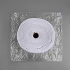 Шторная лента классическая, матовая, 10 см, 50 ± 1 м, цвет белый - фото 23615111