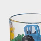 Кружка «Синий трактор. Цифры», 250 мл, d=7.2 см, h=9 см, стекло - Фото 4