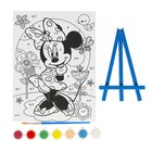 Холст для росписи по номерам «Милая мышка» 17 × 23 см - Фото 3